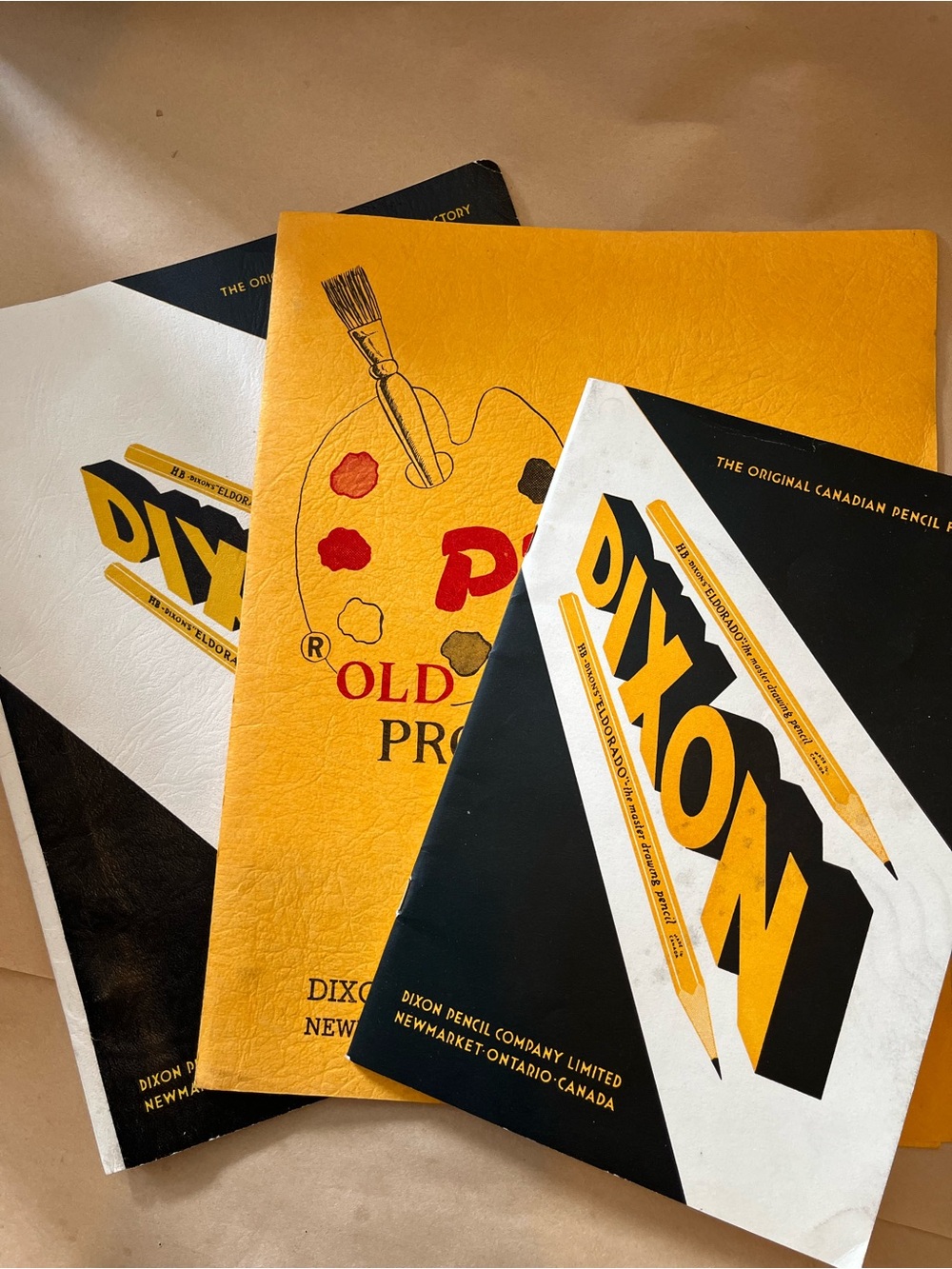 Vintage 1940’s Dixon Pencil Company Canada Catalogues